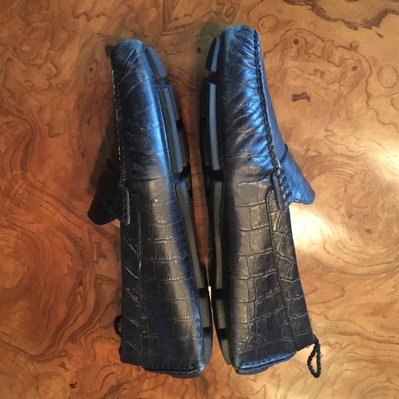 Cole Haan Trillby Croc-Print Driver Loafer - Picture 8 of 11